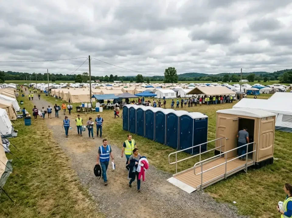 disaster-relief-camp-restrooms-010 — frequently asked questions, Dumpster & Portable Bathrooms Rental in Louisiana